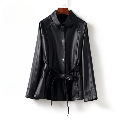 Cindy Sheepskin Leather Jacket