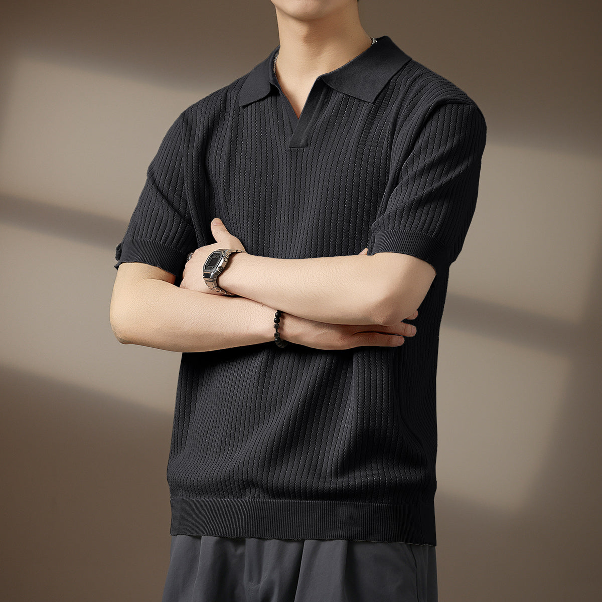 Varley Ribbed Polo