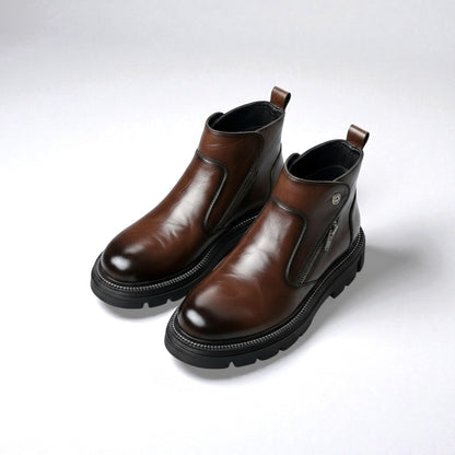 Langford Leather Ankle Boots - Jack Hafford