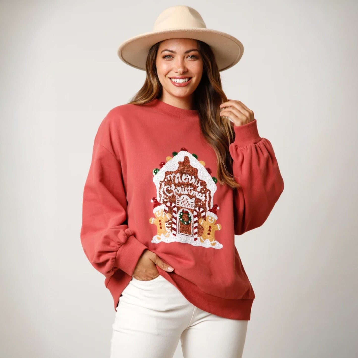 Gingerbread House Ugly Christmas Sweater