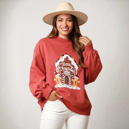 Gingerbread House Ugly Christmas Sweater