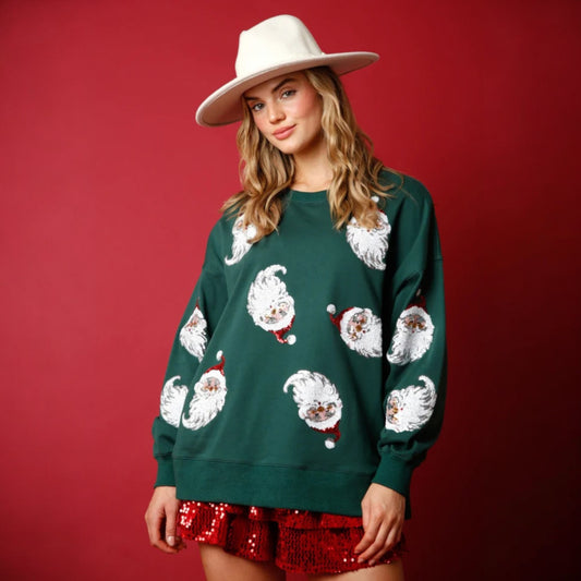 Jolly Santa Ugly Christmas Sweater - Jack Hafford