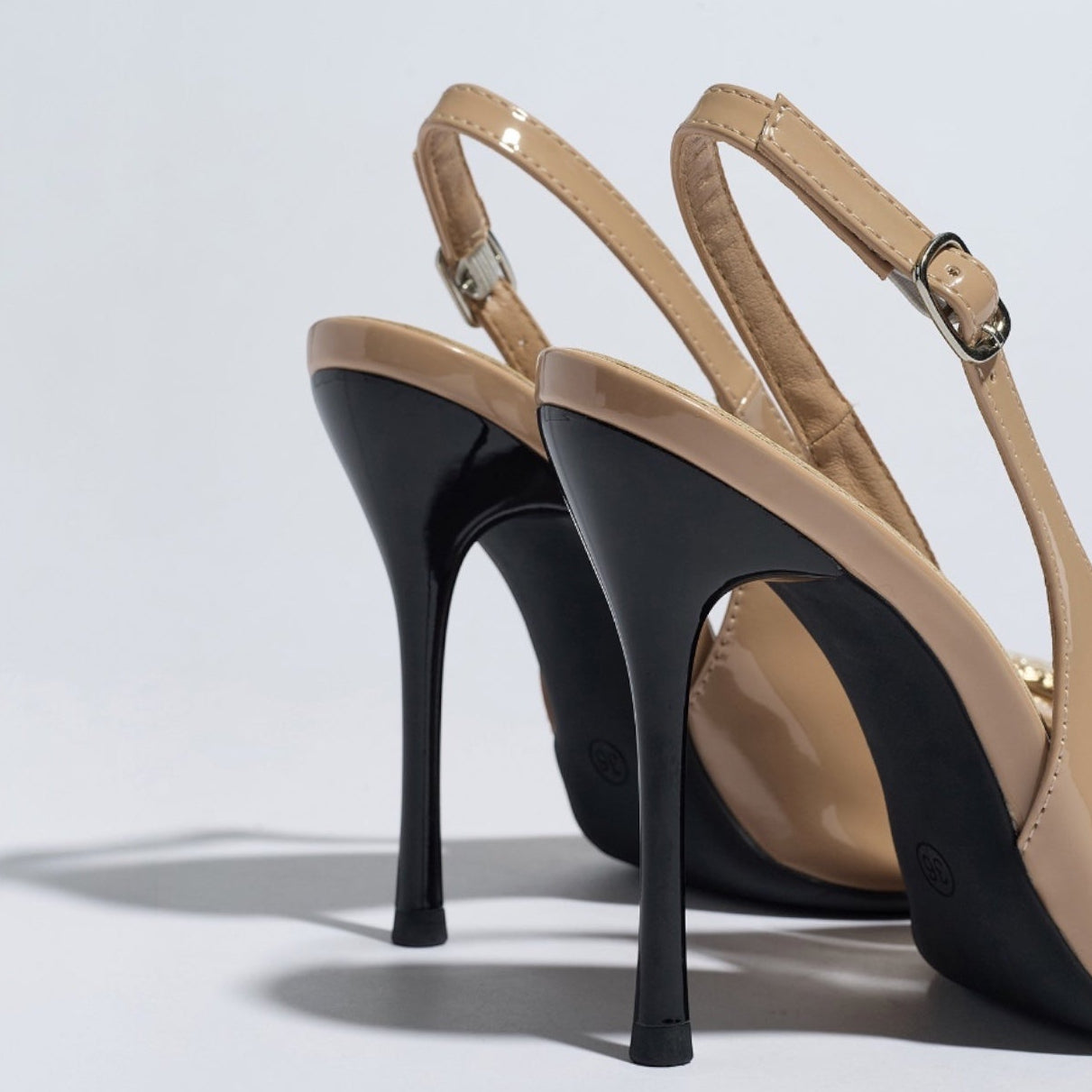 Verona Slingback Stiletto Heels