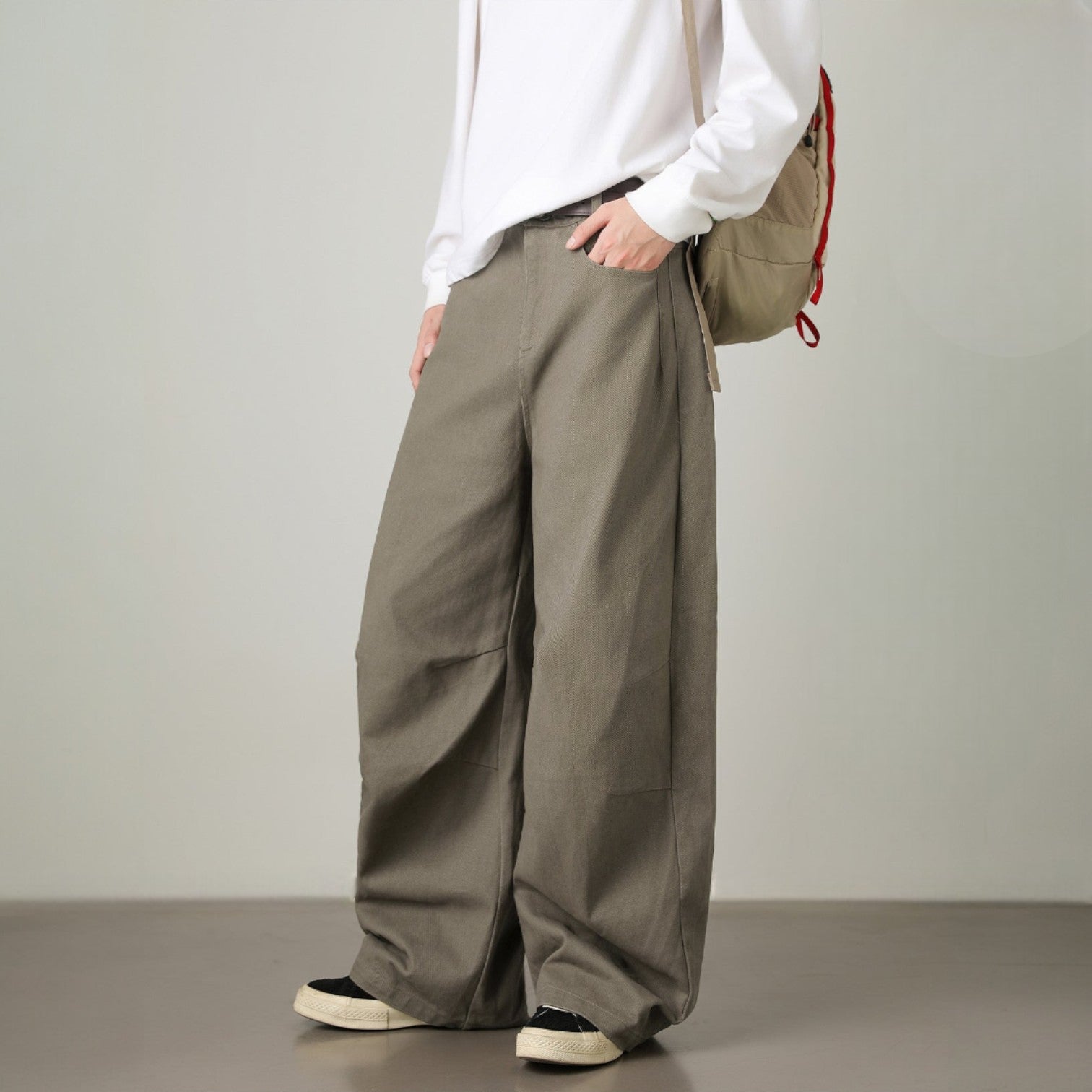 Arne Wide Leg Cotton Pants - Jack Hafford