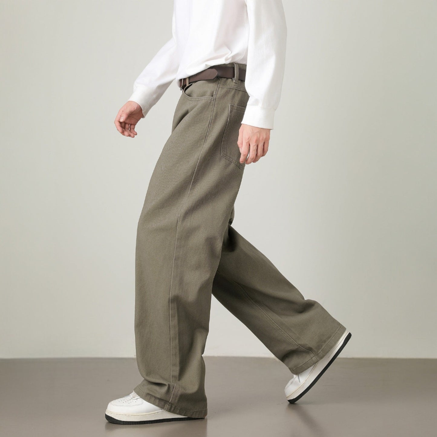 Aalto Straight Leg Cotton Pants - Jack Hafford