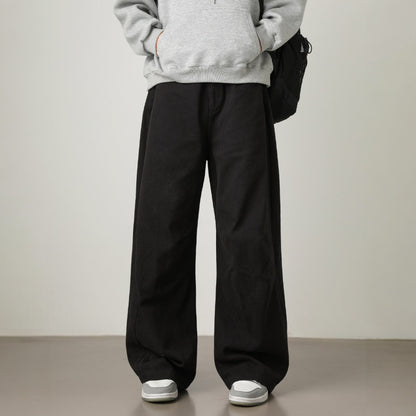 Arne Wide Leg Cotton Pants - Jack Hafford