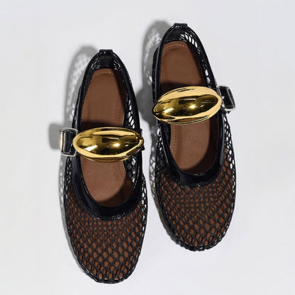 Arisa Mesh Ballet Flats