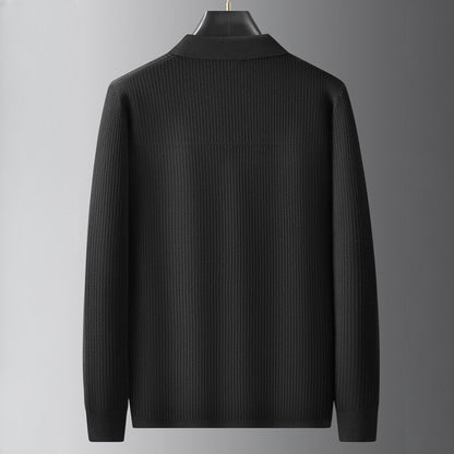 Vermont Open-Front Knit Cardigan