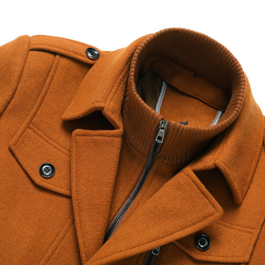 Rothmere Officer Wool Coat