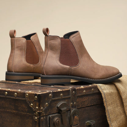 Isaac Leather Chelsea Boots