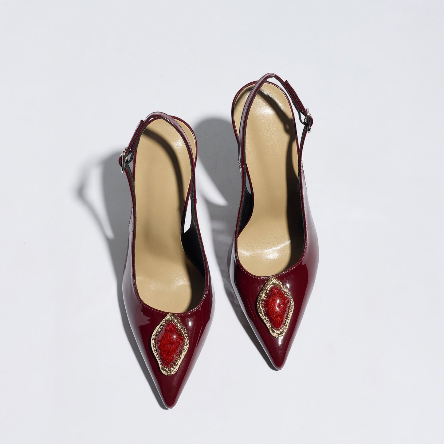 Verona Slingback Stiletto Heels