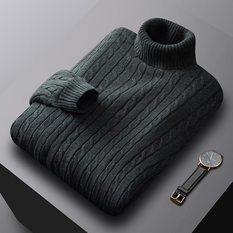 Aberdeen Cotton Turtleneck Sweater