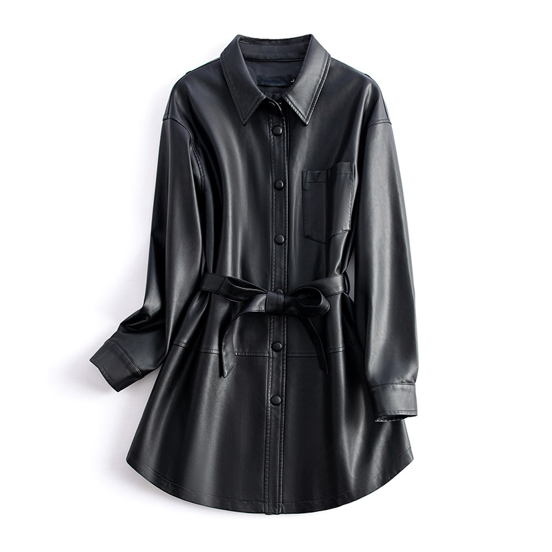Amanda Sheepskin Leather Jacket
