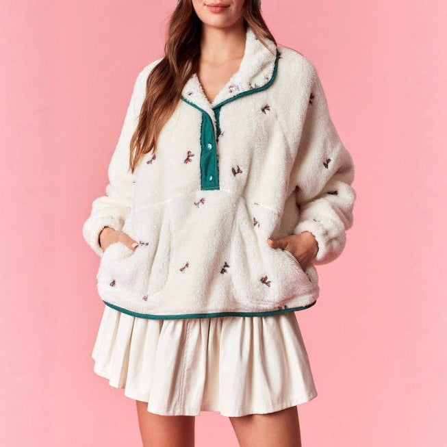 Candela Sherpa Fleece Sweater