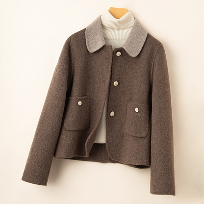 Miranda Wool Cropped Jacket