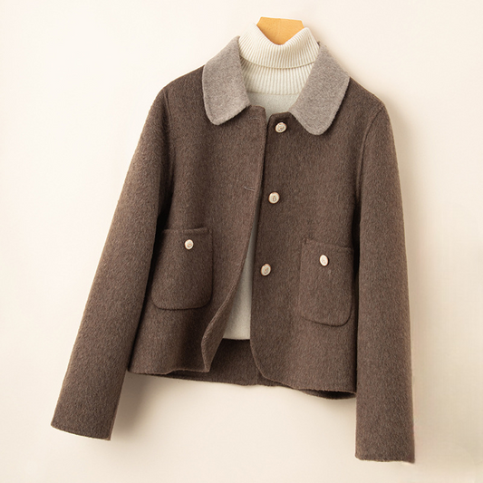 Miranda Wool Cropped Jacket