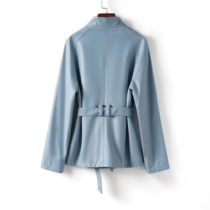 Cindy Sheepskin Leather Jacket