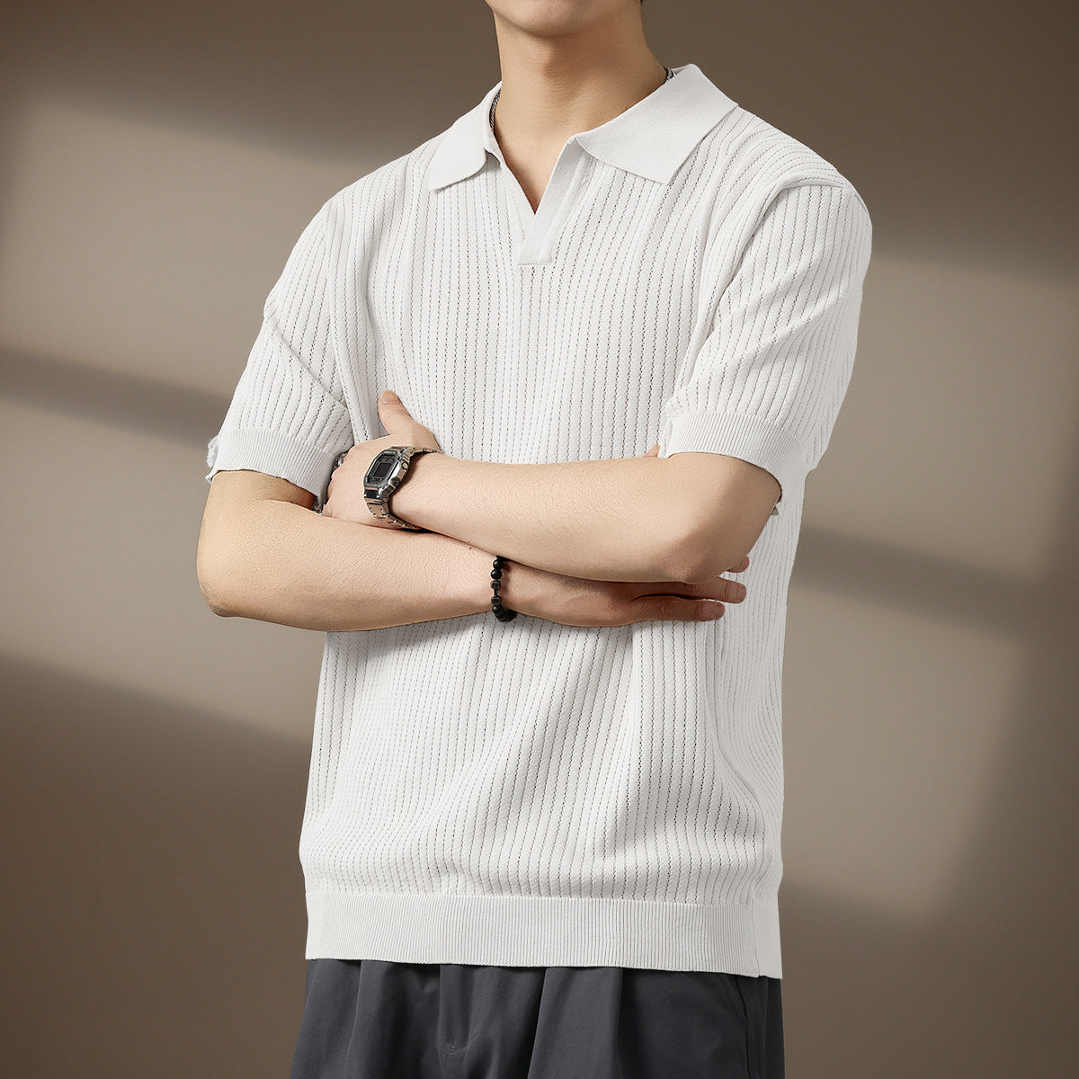 Varley Ribbed Polo