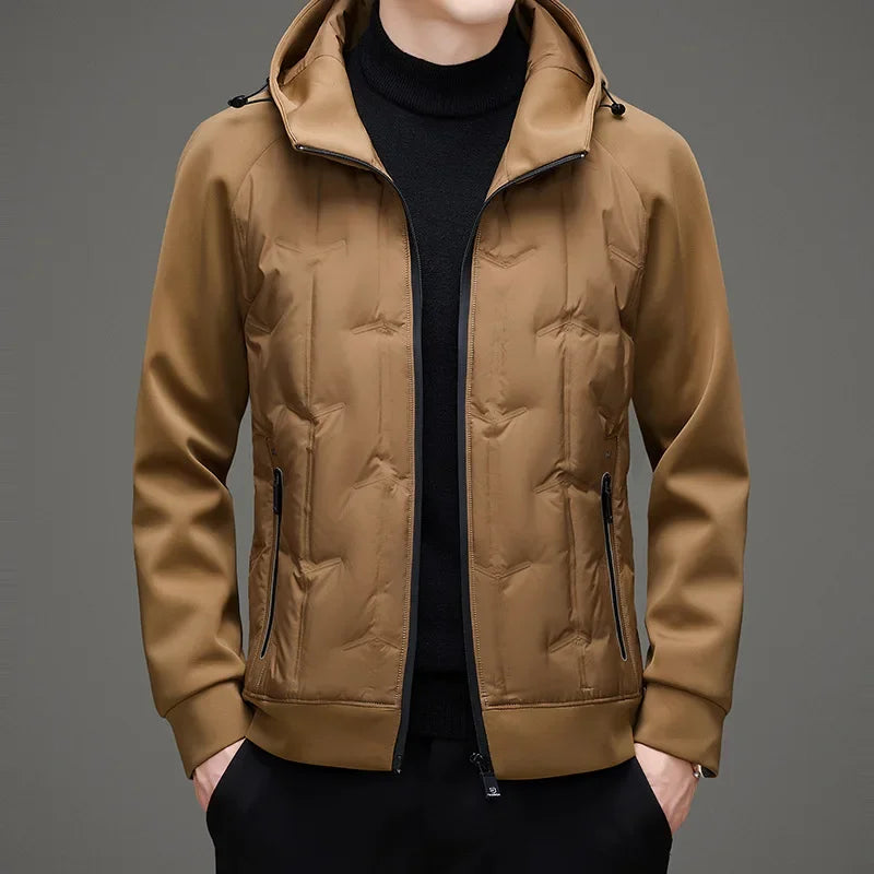 Crofton Quilted Down Jacket