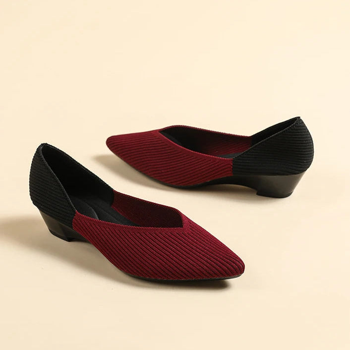 Wonderland Colorblock Pumps - Jack Hafford