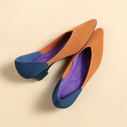 Wonderland Colorblock Pumps - Jack Hafford