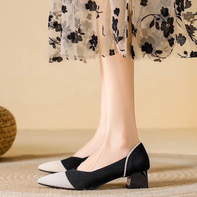 Savina Block Heel Pumps - Jack Hafford