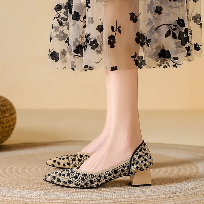 Savina Block Heel Pumps - Jack Hafford