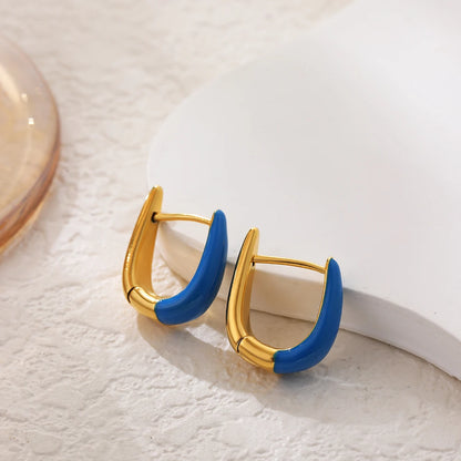 24.99 - 49.99 - 7.00, Make AI picture of model with the earring like Clara Glaze Hoop Earrings - Jack Hafford