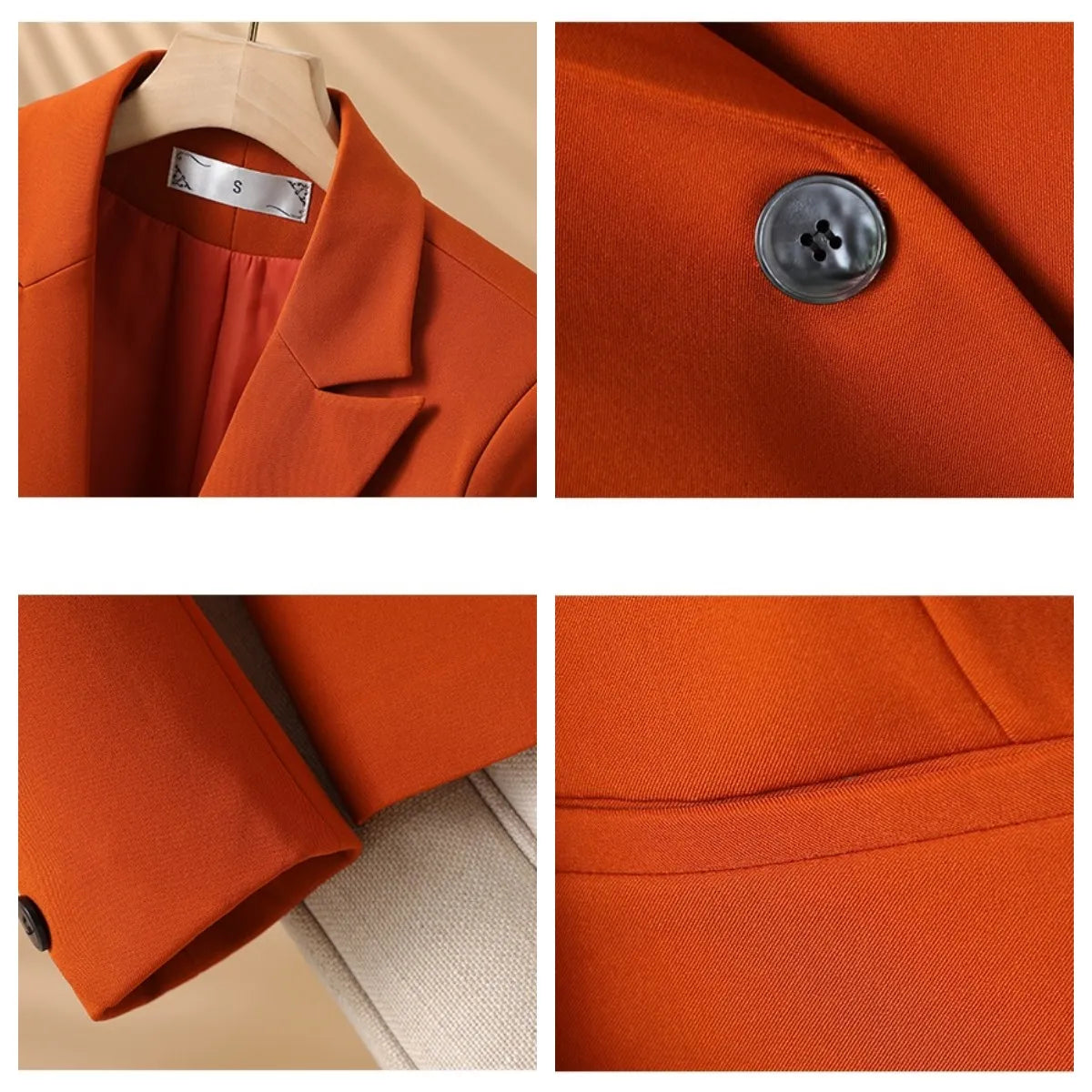 Brielle One-Button Blazer - Jack Hafford