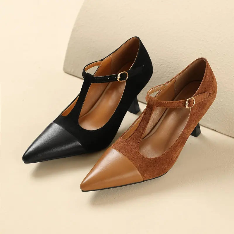 Carmen T-Strap Heels