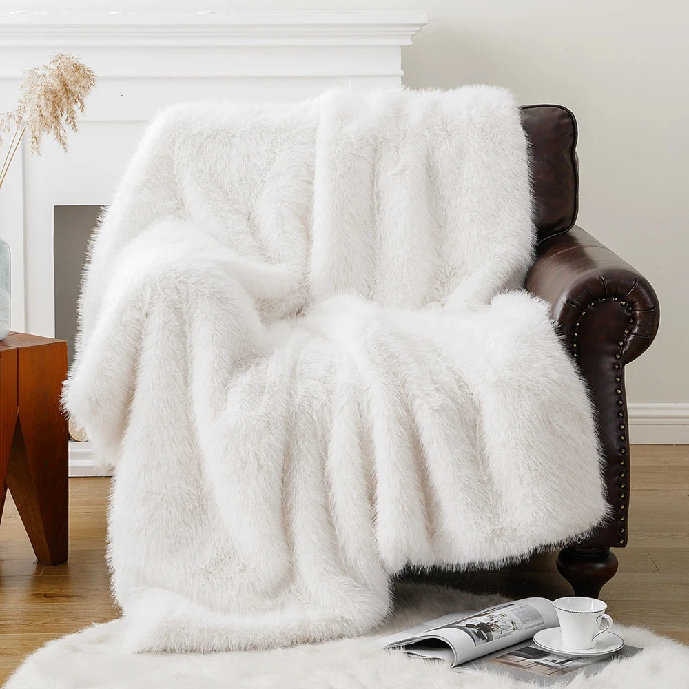 Essenza Fur Throw Blanket