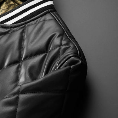 Dixon Leather Quilted Jacket