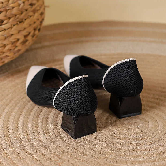 Savina Block Heel Pumps - Jack Hafford