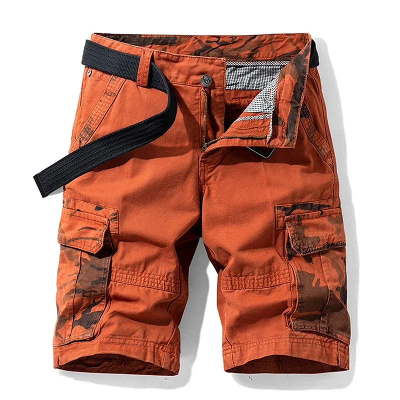 New Summer Men Cotton Cargo Shorts Men Fashion Breeche Bermuda Beach Jogger Shorts Men Tactical Casual Shorts Male Dropshipping - Jack Hafford