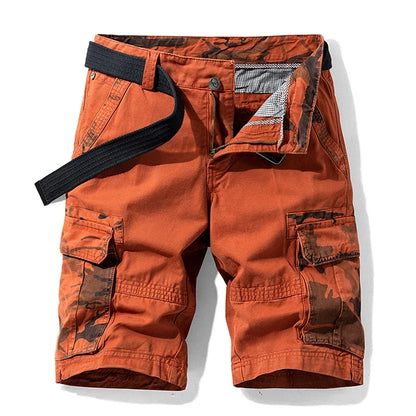 New Summer Men Cotton Cargo Shorts Men Fashion Breeche Bermuda Beach Jogger Shorts Men Tactical Casual Shorts Male Dropshipping - Jack Hafford