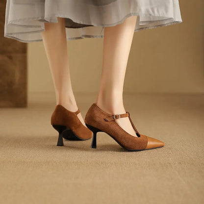 Carmen T-Strap Heels