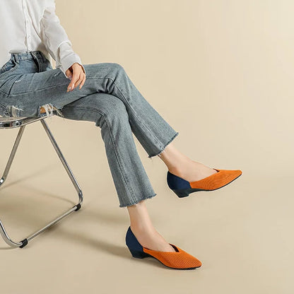 Wonderland Colorblock Pumps - Jack Hafford