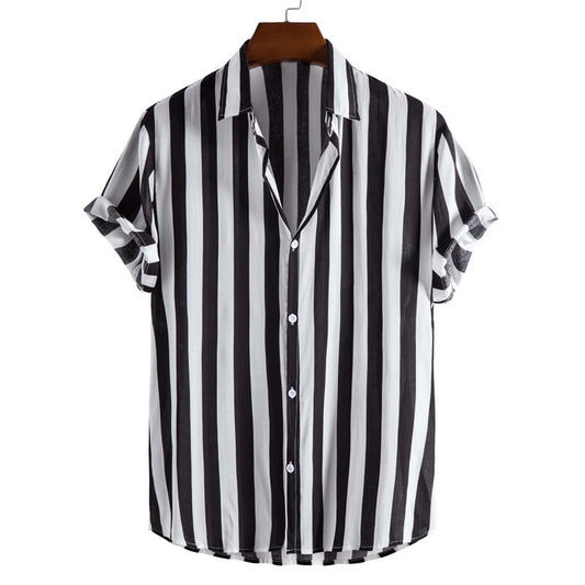 Cavari Stripe Button-Up Shirt - Jack Hafford