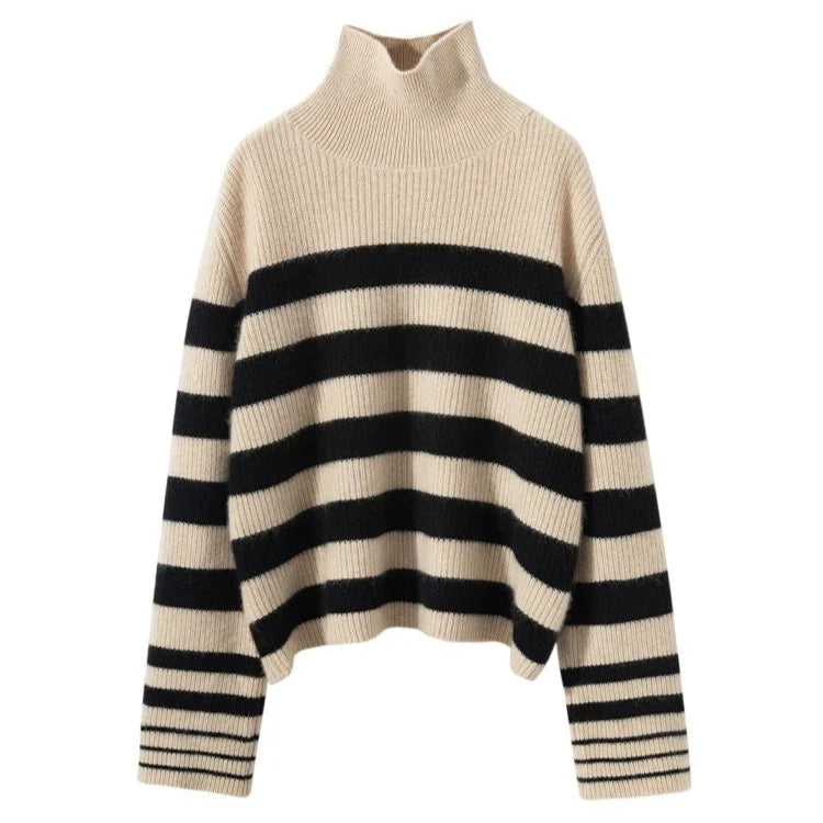 Sunday Turtleneck Knit Sweater - Jack Hafford