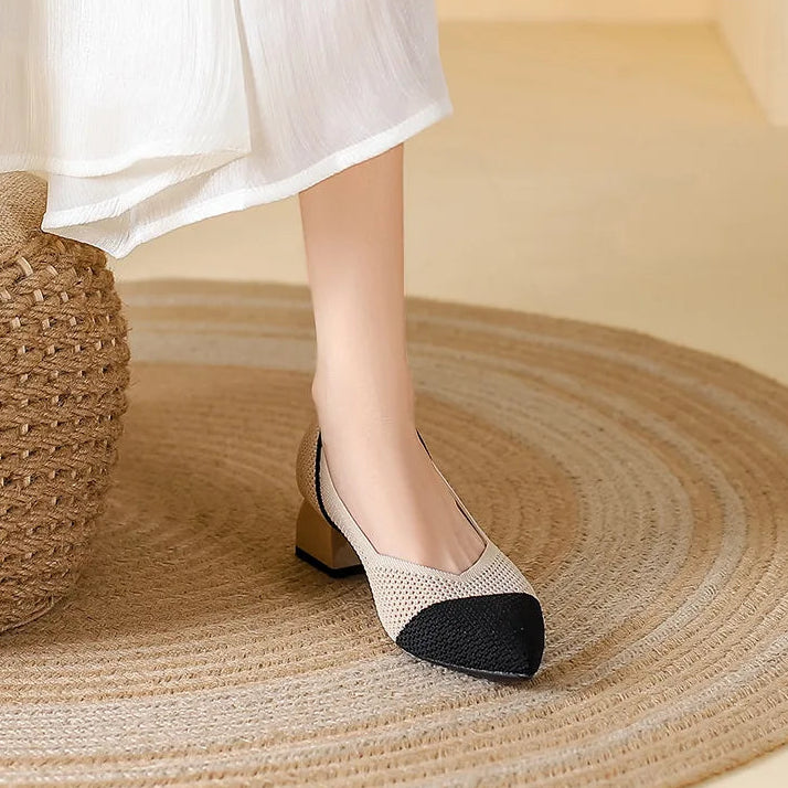 Savina Block Heel Pumps - Jack Hafford