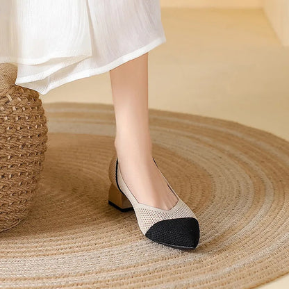 Savina Block Heel Pumps - Jack Hafford