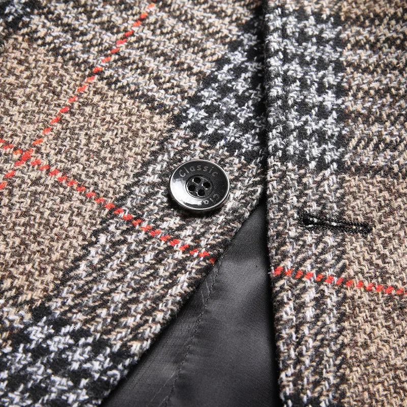 Chaplin Houndstooth Coat