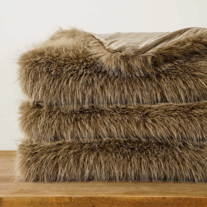 Essenza Fur Throw Blanket