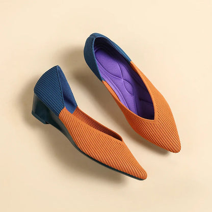 Wonderland Colorblock Pumps - Jack Hafford