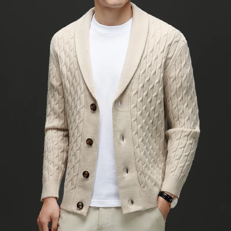 Finnegan Wool Blend Cardigan