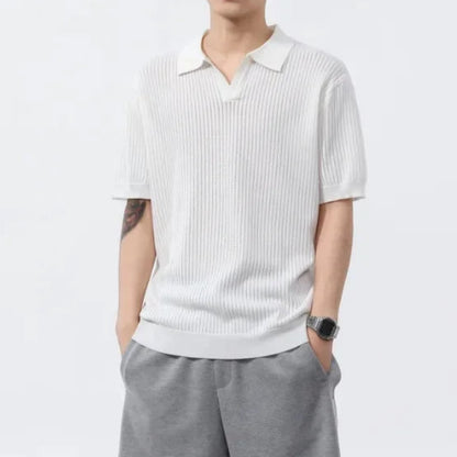 Varley Ribbed Polo - Jack Hafford