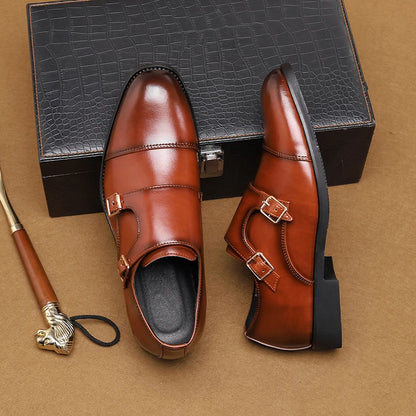 Calviero Monk Strap Shoe