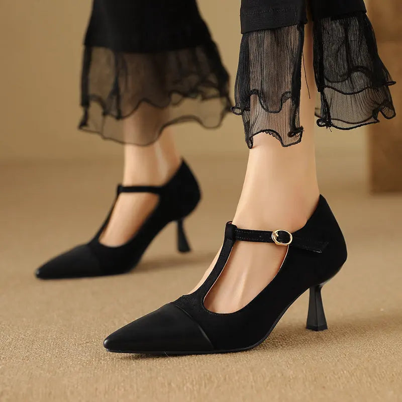 Carmen T-Strap Heels