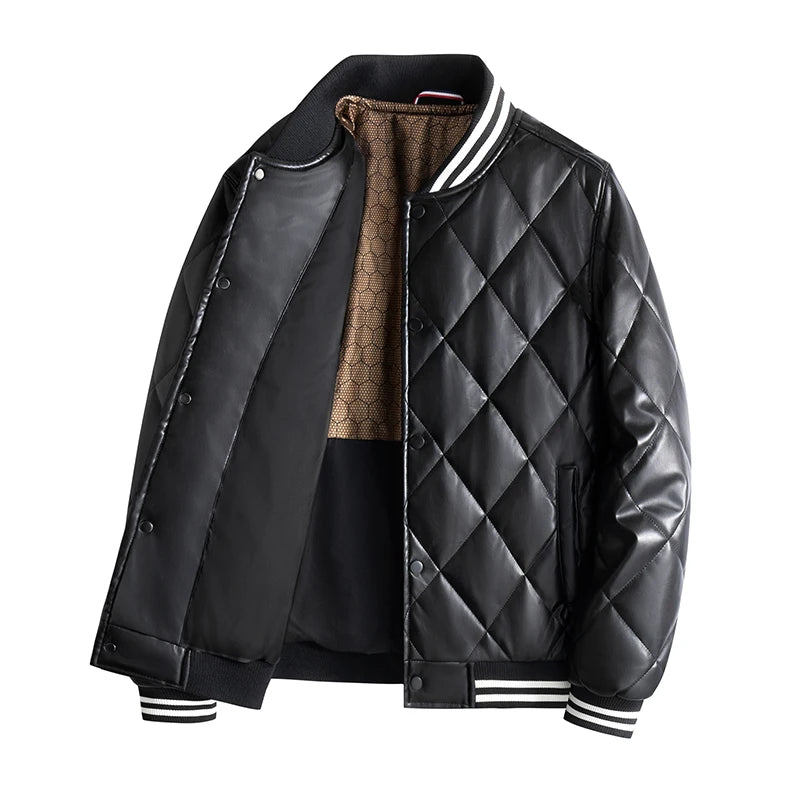 Dixon Leather Quilted Jacket