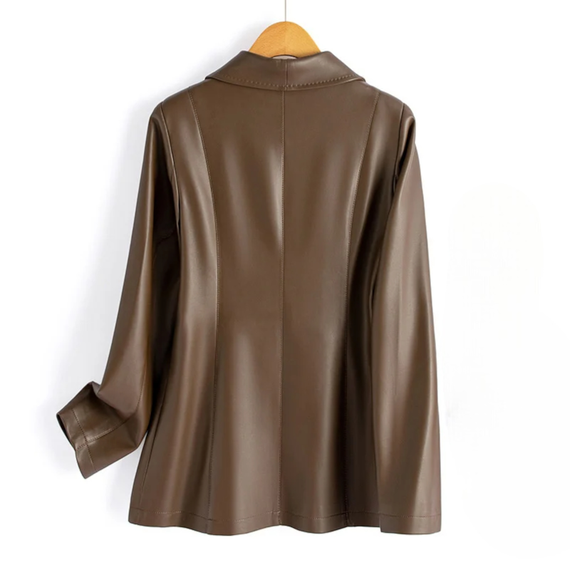 Delinda Leather Blazer - Jack Hafford